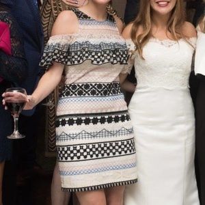 Parker Dress with Cold Shoulder Details